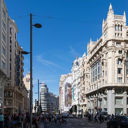 Charming Gran Via Center Leilighet Madrid Eksteriør bilde